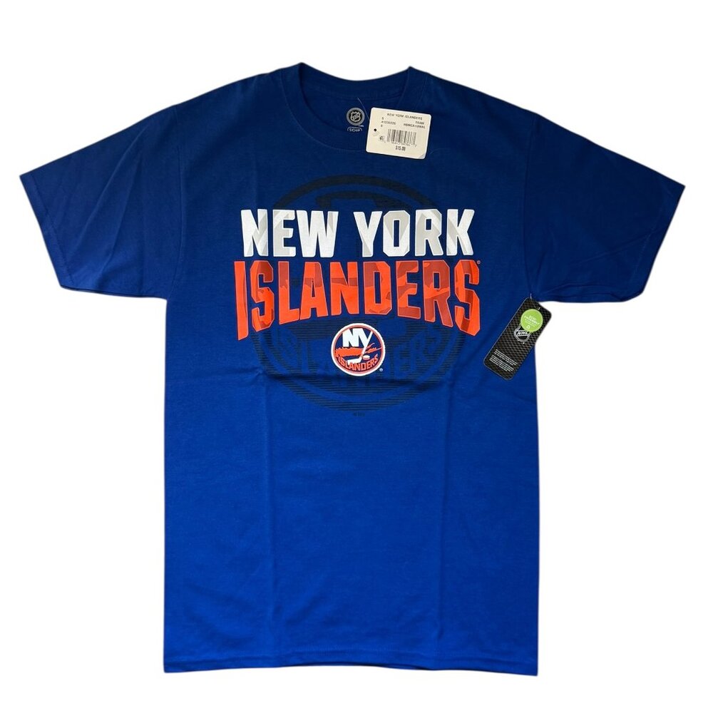 New York Islanders Royal Blue Hockey Tshirt - NWT - AS
